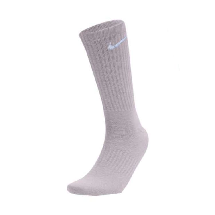 Носки Nike Dri Fit Темно-сланцево-серый Белый Бело-золотой фиолетовый Белый Освежающий вариант Серебристый белый 3 упаковки Унисекс Носки Crew - изображение 2
