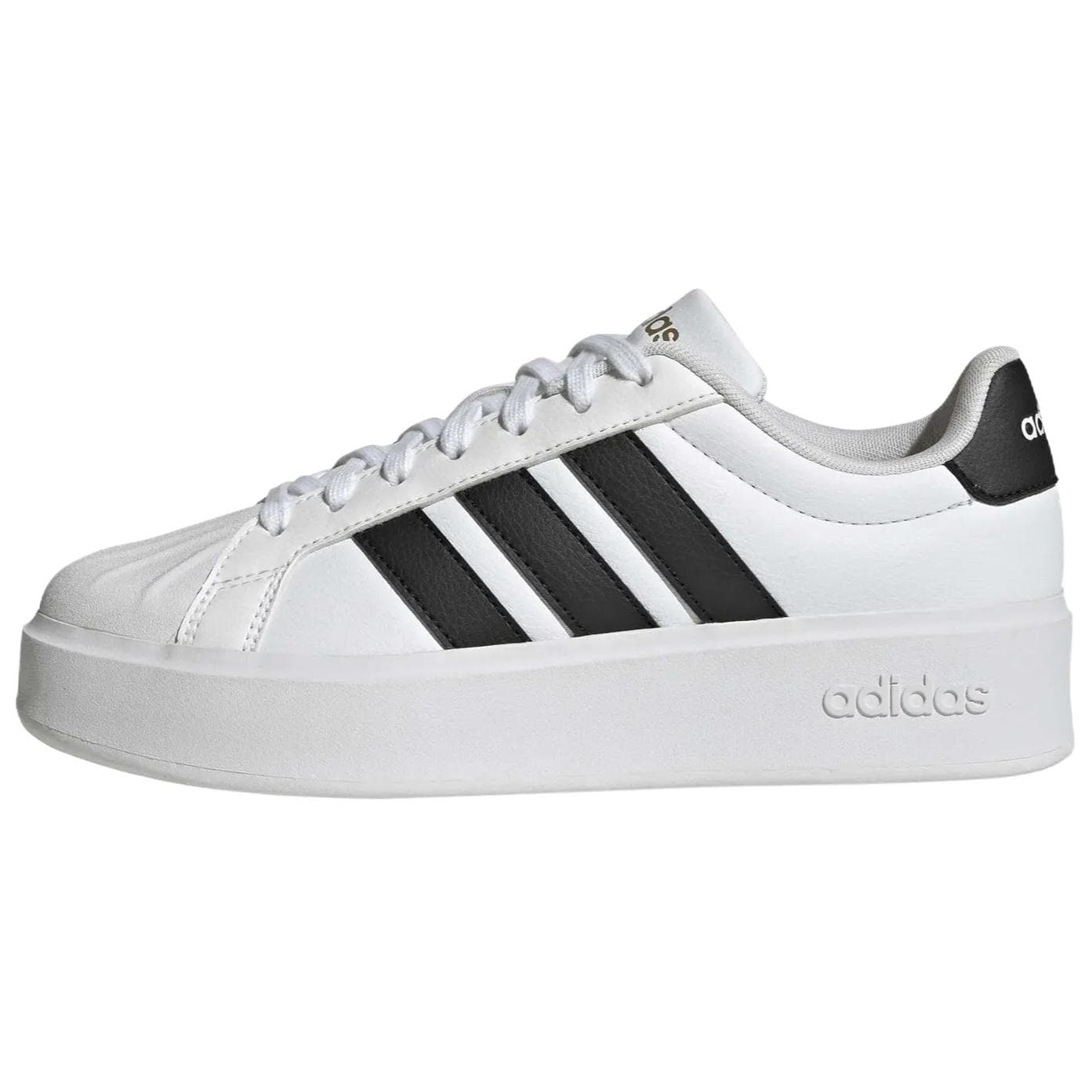 Кроссовки Adidas STREETTALK Износостойкий Поддержка Скейтборд Обувь Women's White - изображение 1