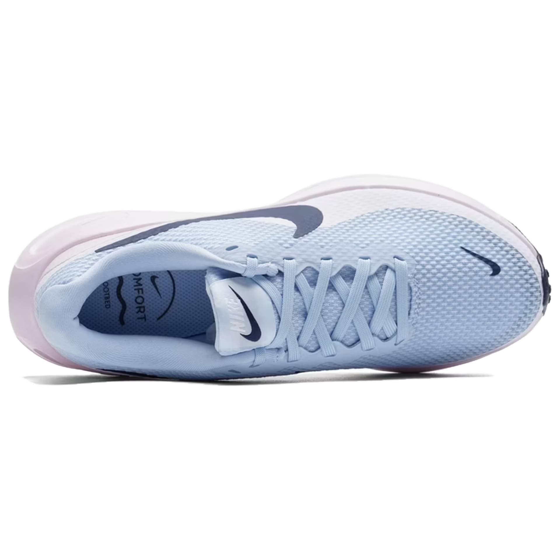 Кроссовки для бега NIKE REVOLUTION 8 Беговые кроссовки Женские Сине-белый - изображение 4