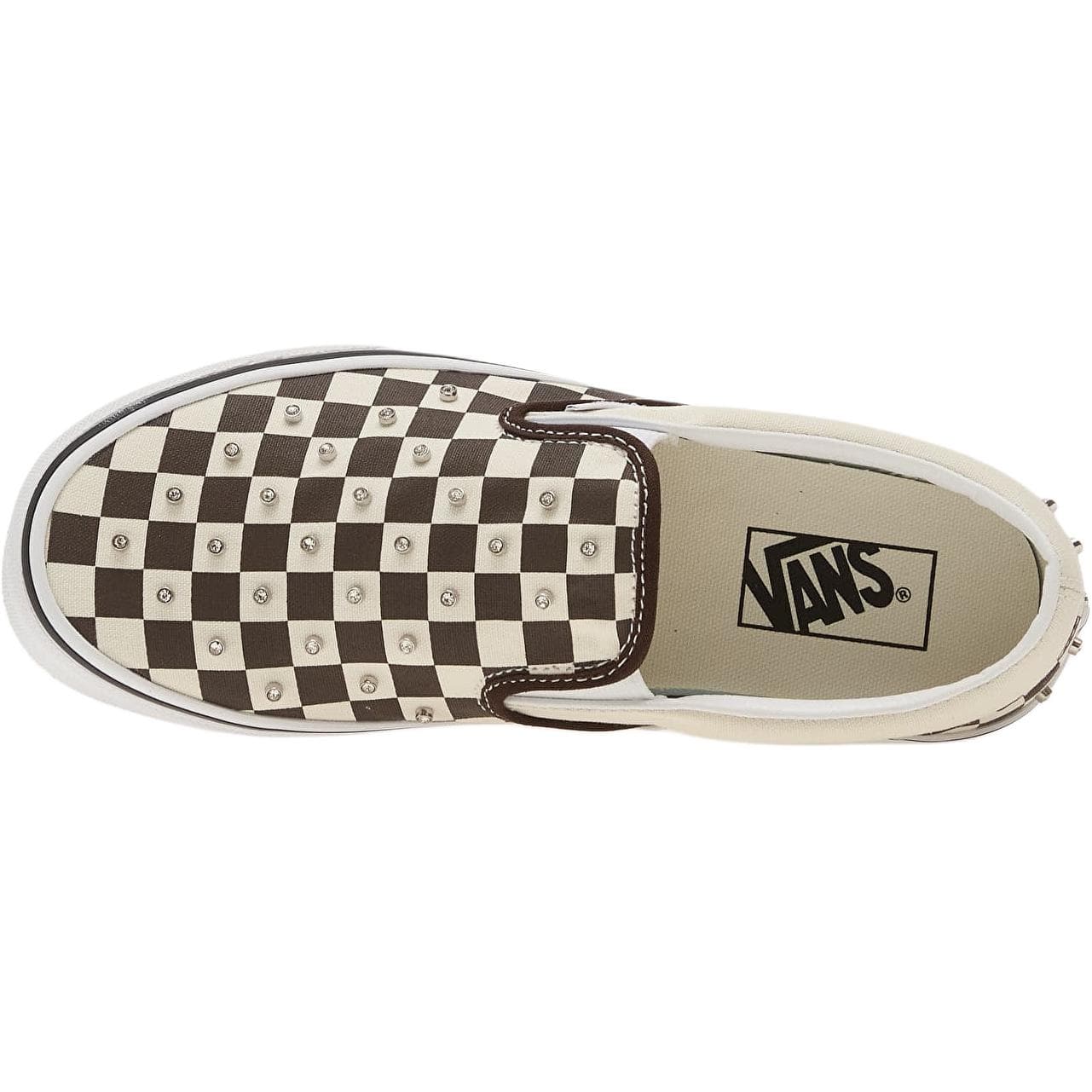 Кроссовки Vans Classic Slip ON Холст Противоскользящий Амортизация Поддержка Низкий Верх Скейтборд Обувь Женская - изображение 4