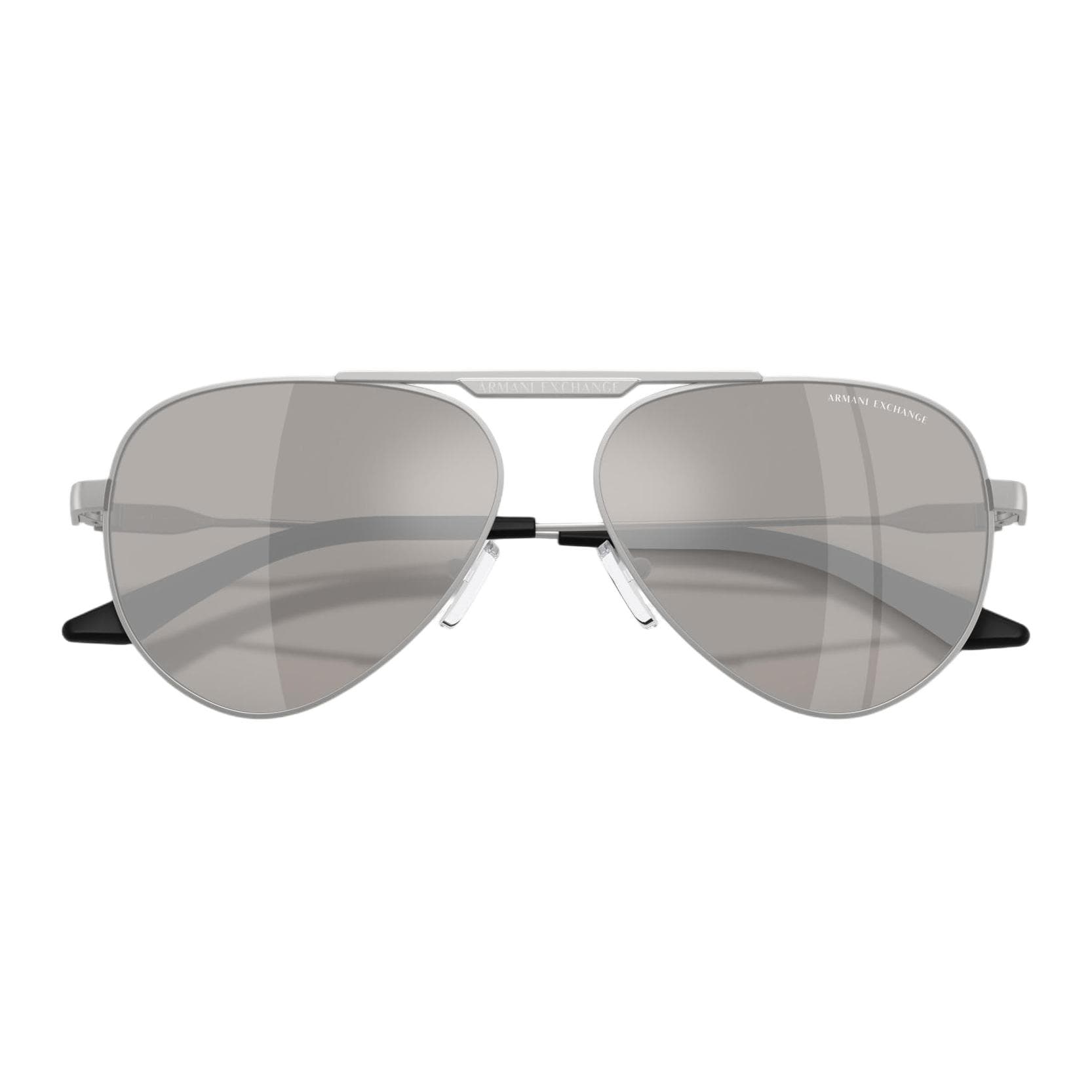 Солнцезащитные очки ARMANI EXCHANGEAE Металлические Aviator Солнцезащитные очки Унисекс Светло-серый - изображение 3