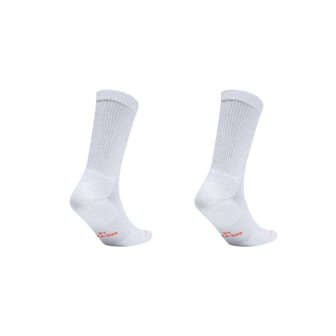 Носки Nike Dri Fit Белый Черный Белый Черный 2 упаковки Унисекс Носки Crew - изображение 1
