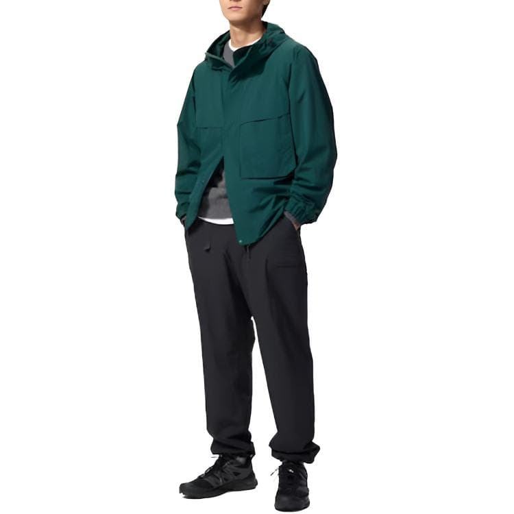 Штаны UNIQLO Черный мужской Повседневные брюки - изображение 1