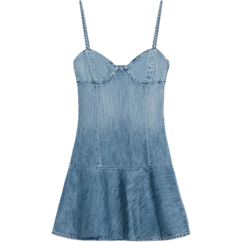 ZARA Trf Морской синий Женские Слиплатья - изображение 1