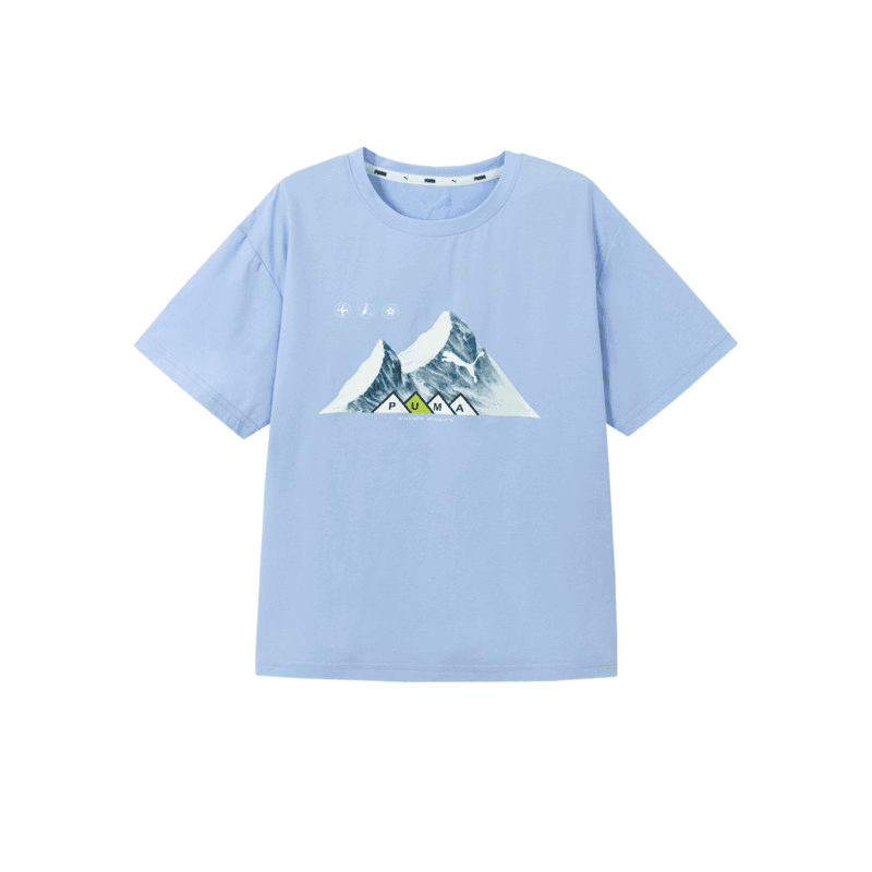 PUMA Ocean Blue 80101 Kids' Quick-Dry T-Shirts - изображение 1