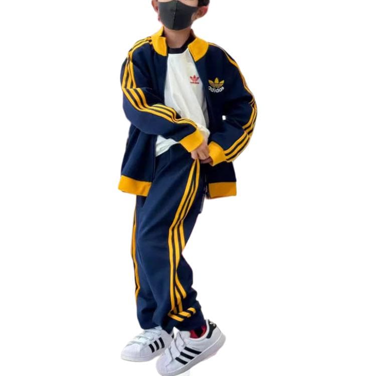 Adidas Originals Спортивные трикотажные брюки Темный индиго Детский - изображение 4