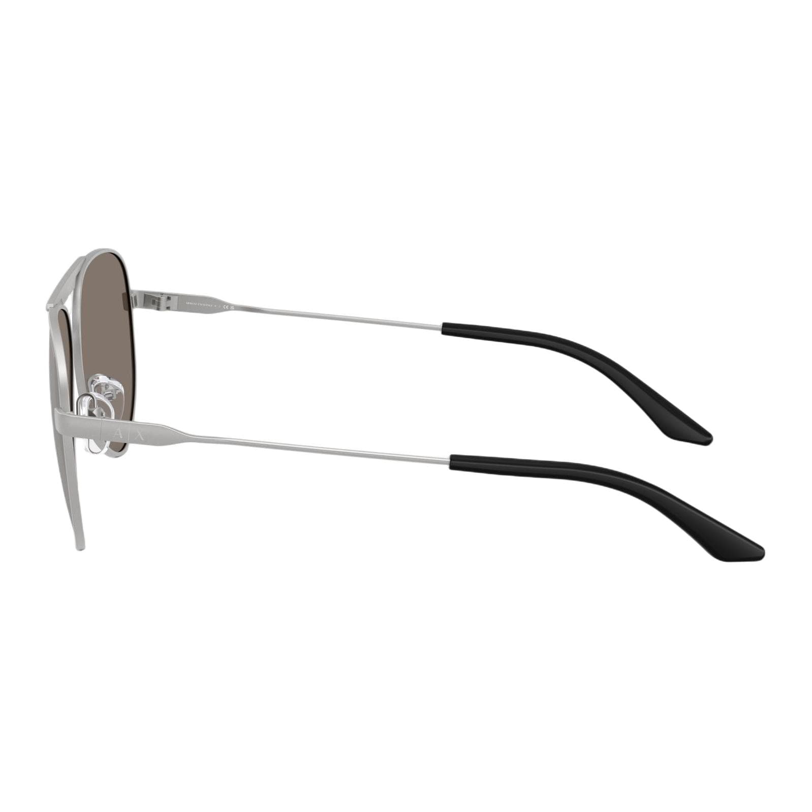 Солнцезащитные очки ARMANI EXCHANGEAE Металлические Aviator Солнцезащитные очки Унисекс Светло-серый - изображение 5