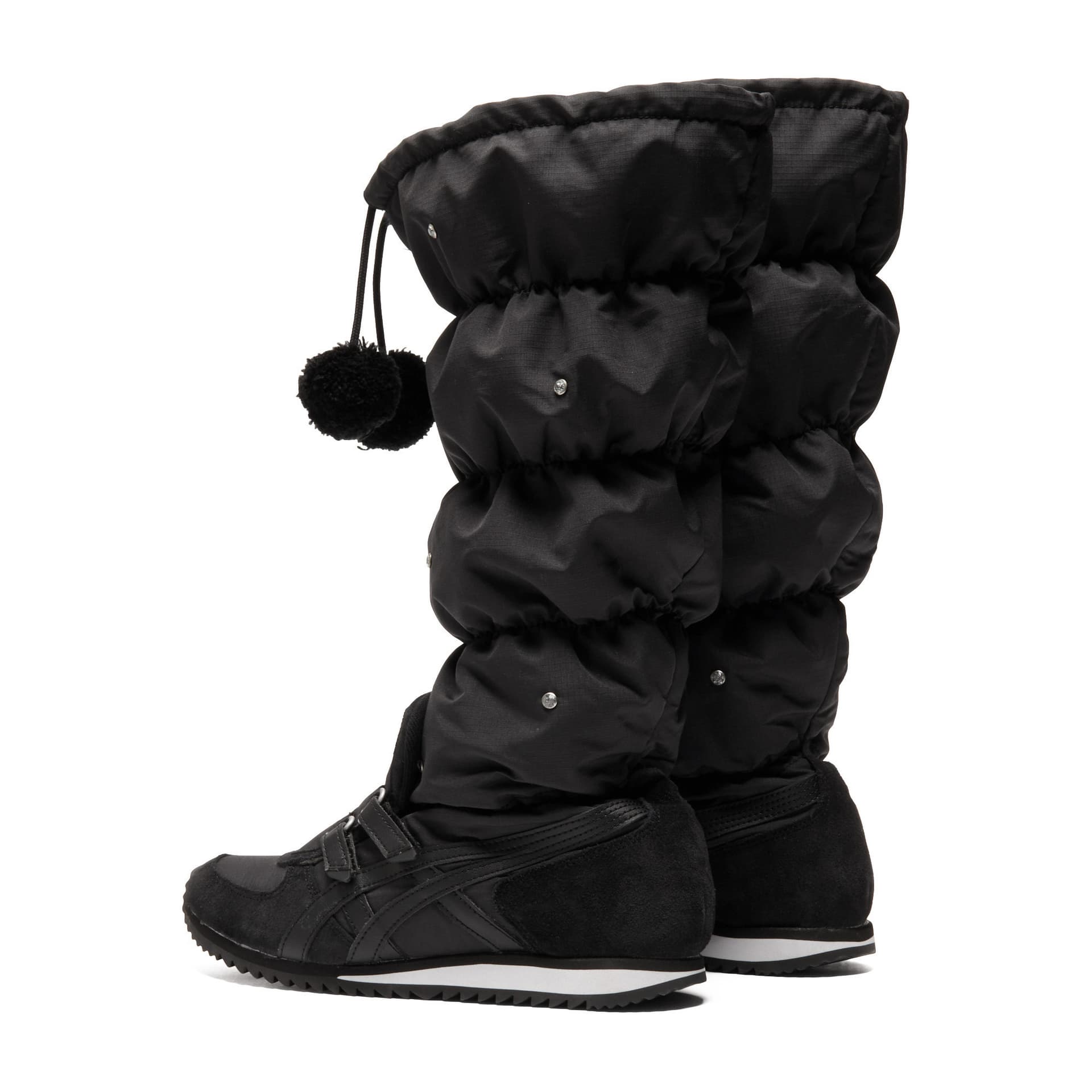 Кроссовки Onitsuka Tiger WINTER HEAVEN Высокие повседневные кроссовки Женские Черные - изображение 4