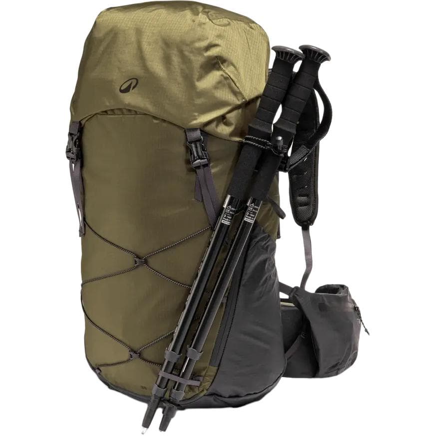 DECATHLON MH900 38L Туристические сумки Полиамид Золотисто-оливковый Зеленый Унисекс - изображение 4