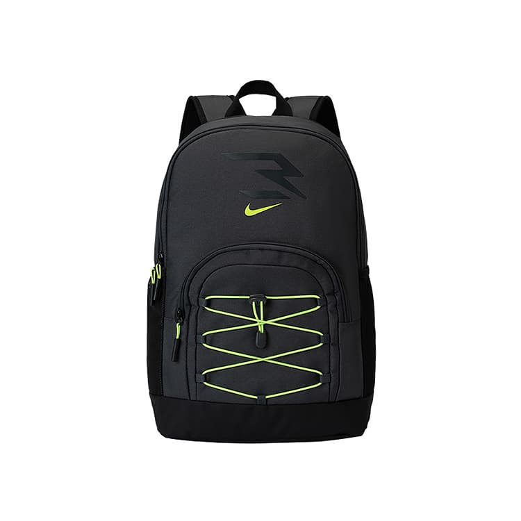 Рюкзак Рюкзак Nike из полиэстерового волокна стандартный (стандартный) унисекс угольно-черный - изображение 1