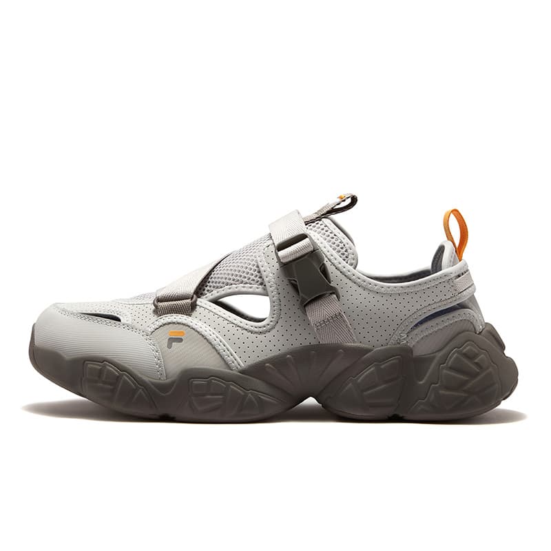 Сандалии с ремешком FILA FUSION PINECONE SANDAL Пляжные сандалии Мужской LUNAR Серый - изображение 1