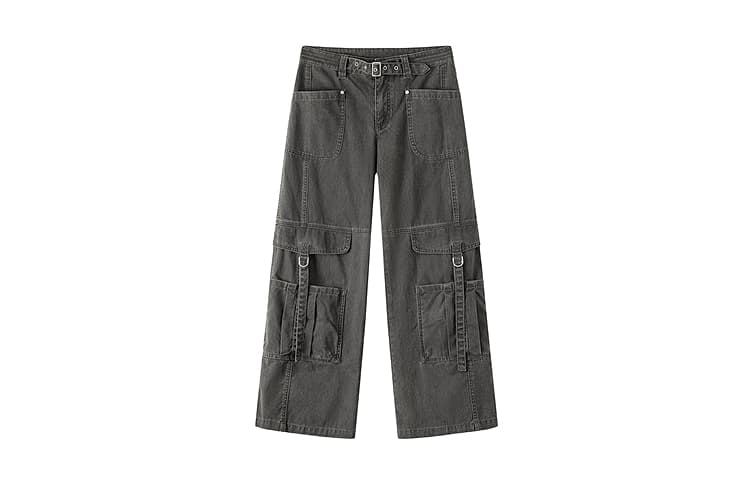 Штаны CHUU Carbon Gray Женские Повседневные Штаны - изображение 1