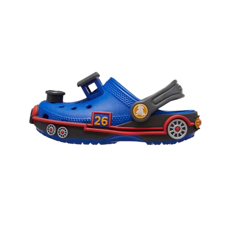 Crocs Детские сабо Low Топ Грозовой синий Углеродное волокно Серый Kids - изображение 1