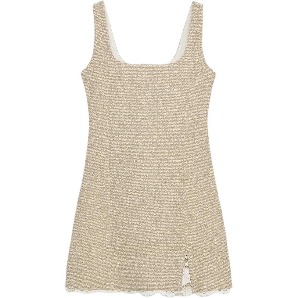 ZARA Бежевые Женские Платья без Рукавов - изображение 1