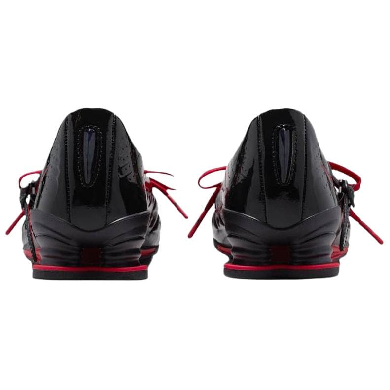 Nike SHOX Z Mary Jane Женские Туфли Черные Красные - изображение 5