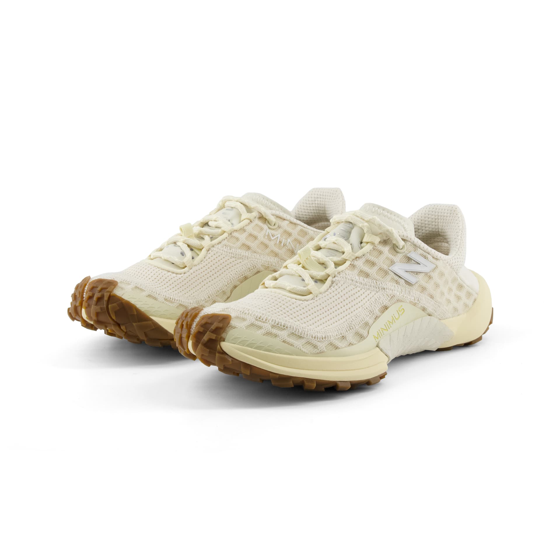 Кроссовки New Balance Minimus Trail Беговые кроссовки Женские Светло-бежевый Экрю - изображение 3