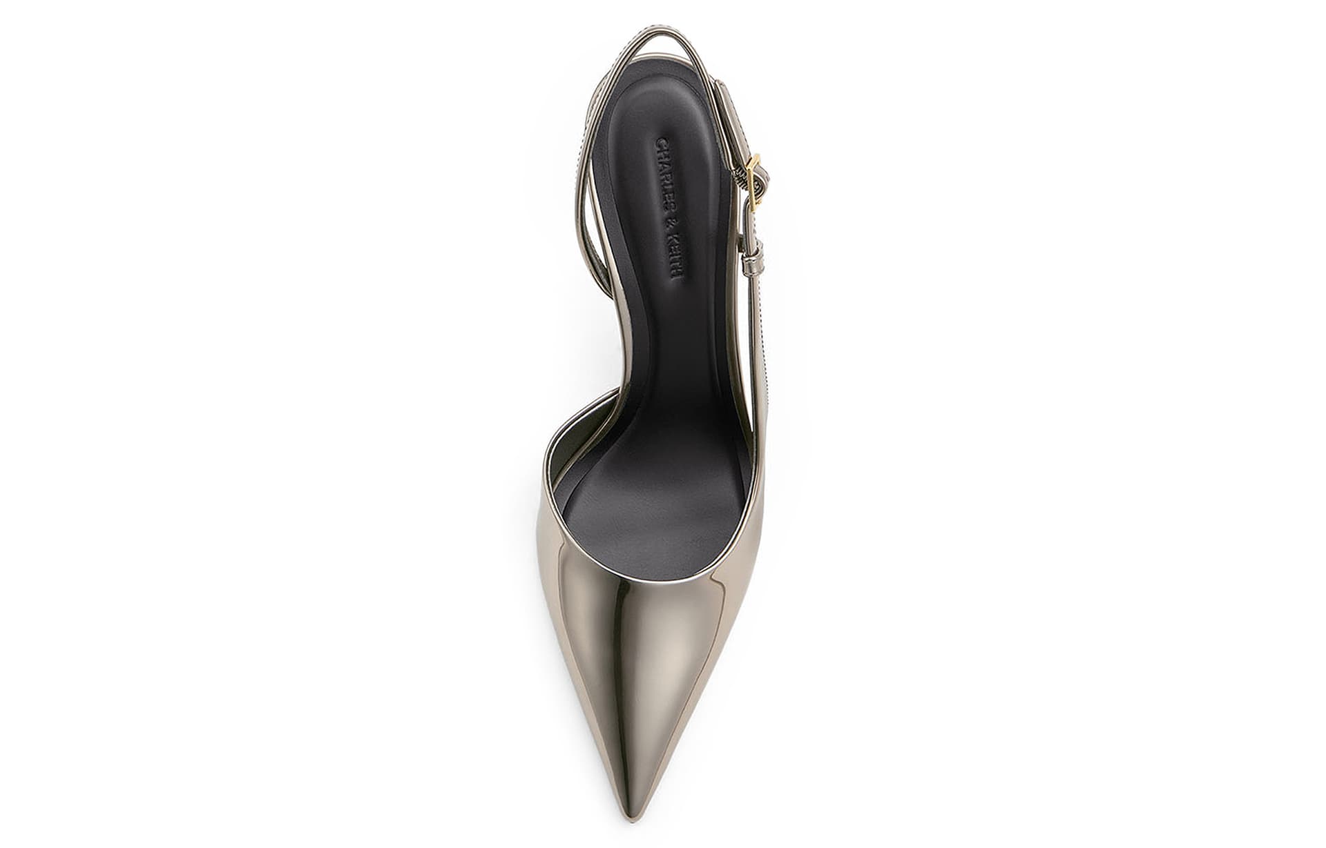 Туфли CHARLES KEITH Маленький CK PU (полиуретан) Узкий каблук Высокие каблуки 9 см Женские - изображение 3