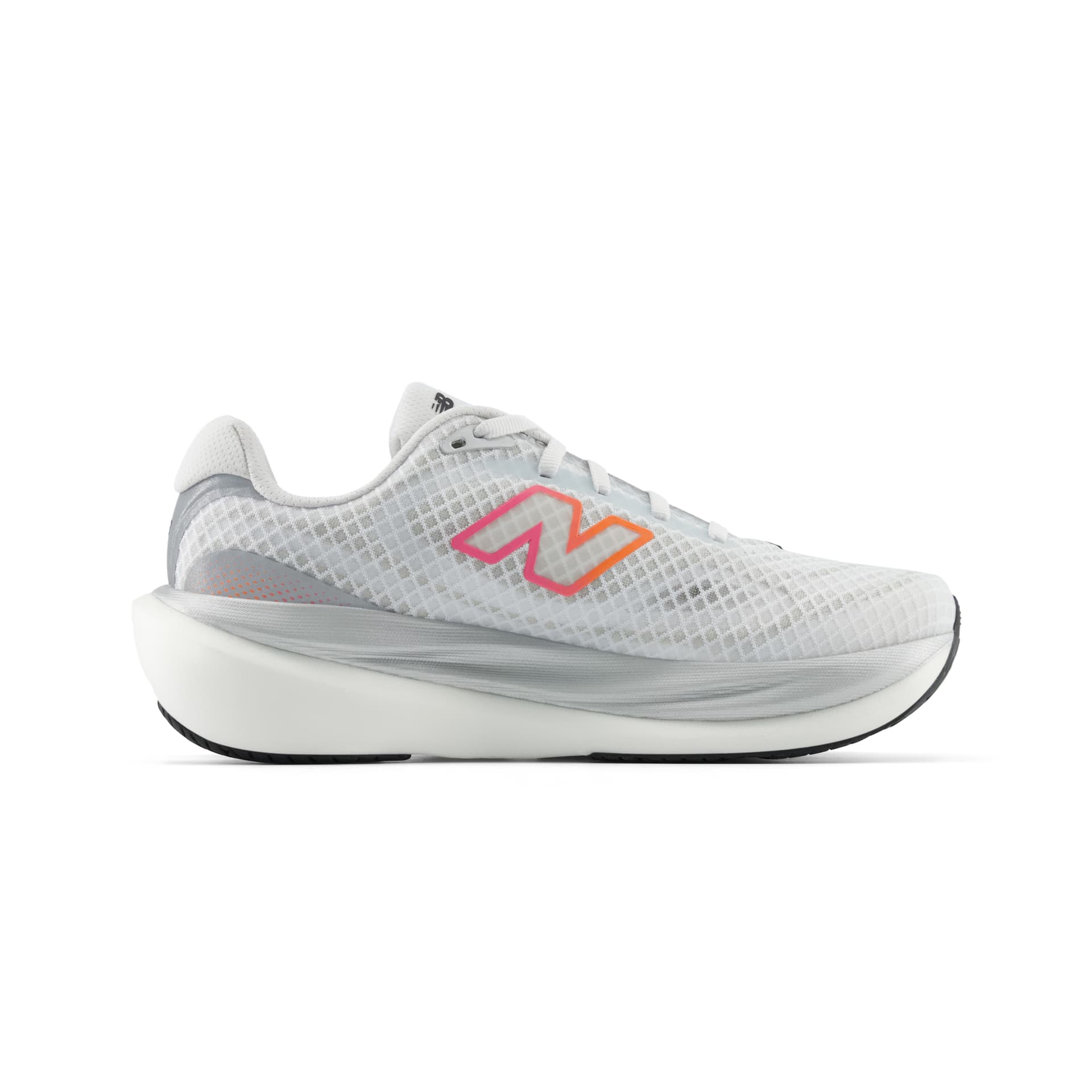 Кроссовки для бега Кроссовки для бега New Balance 1080v15 Женские Серый Белый B Ширина корпуса - изображение 2