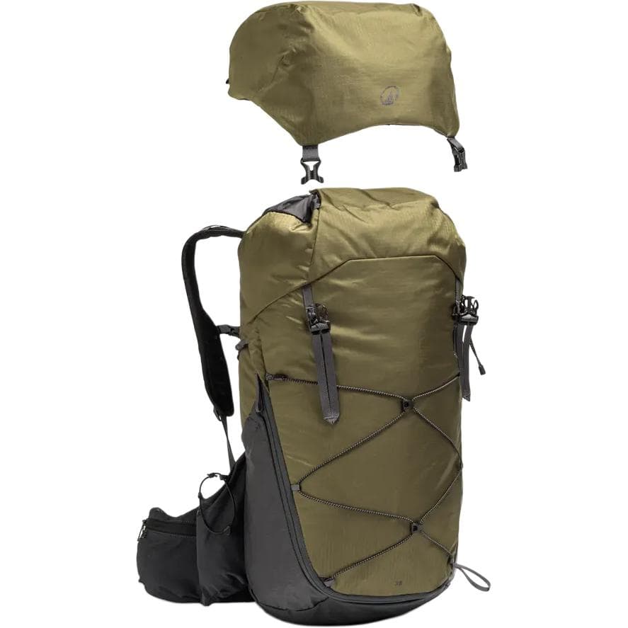 DECATHLON MH900 38L Туристические сумки Полиамид Золотисто-оливковый Зеленый Унисекс - изображение 5
