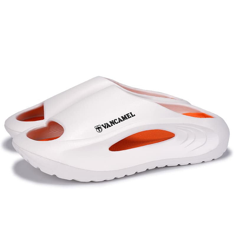 Сандалии VanCamel ЭВА Амортизация Быстросохнущие Противоскользящие Устойчивые к истиранию Шлепанцы Унисекс - изображение 4