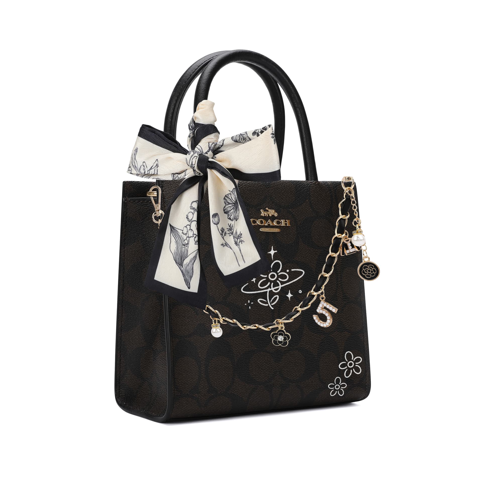 Сумка COACH Cally 17 PVC - изображение 3
