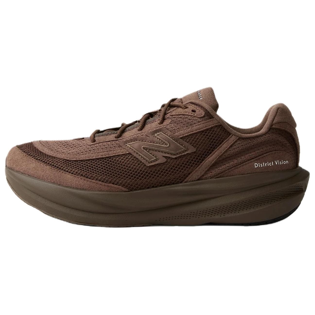 Кроссовки для бега New Balance X District Vision 1080v15 Удобные Беговые Кроссовки Мужские Коричневые - изображение 1