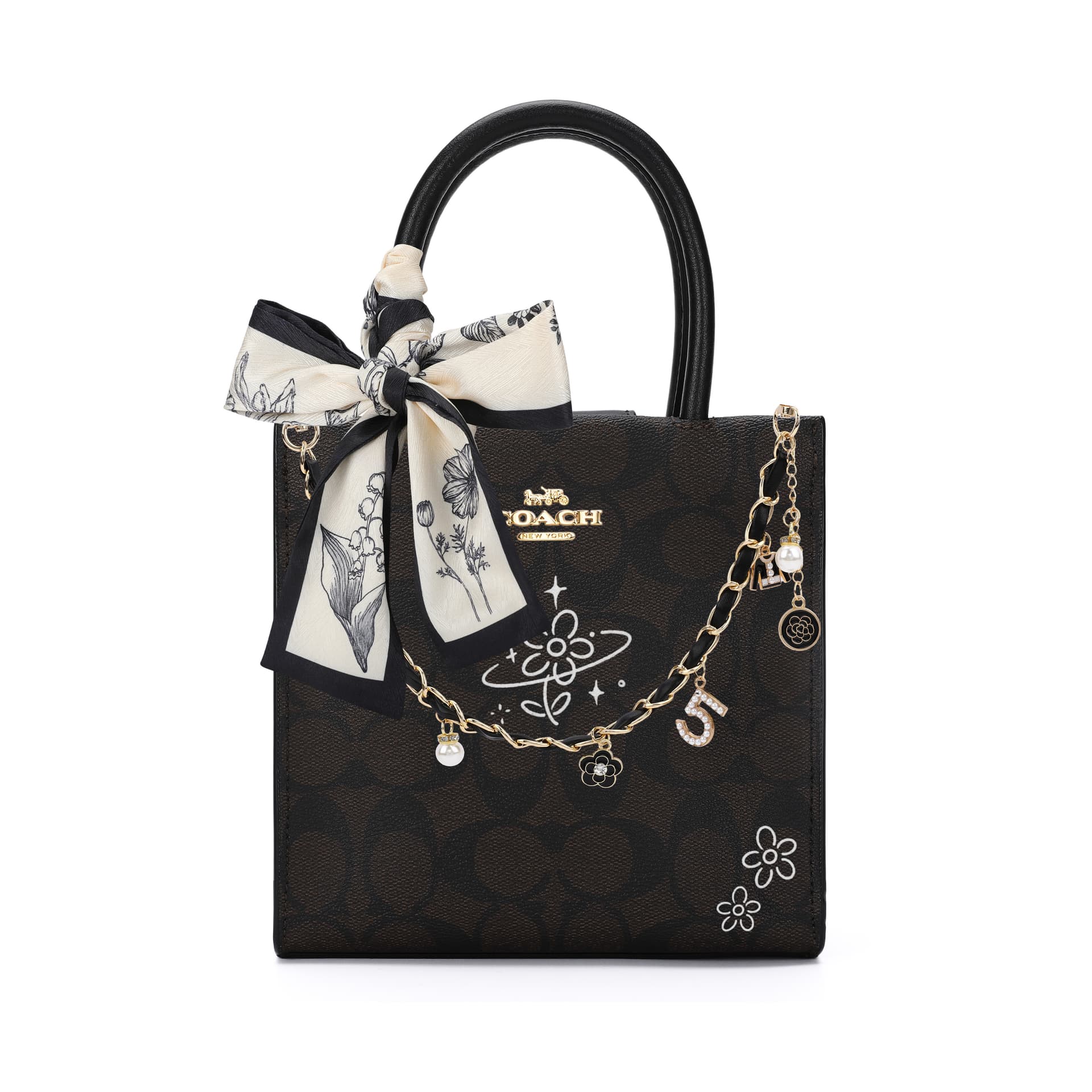 Сумка COACH Cally 17 PVC - изображение 1