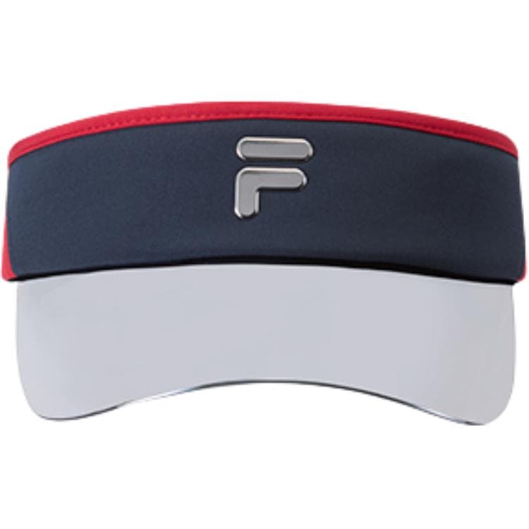 FILA Полиэстеровая Вязаная Кепка с Козырьком Детская Легенда Синий Магнитный Серый - изображение 2