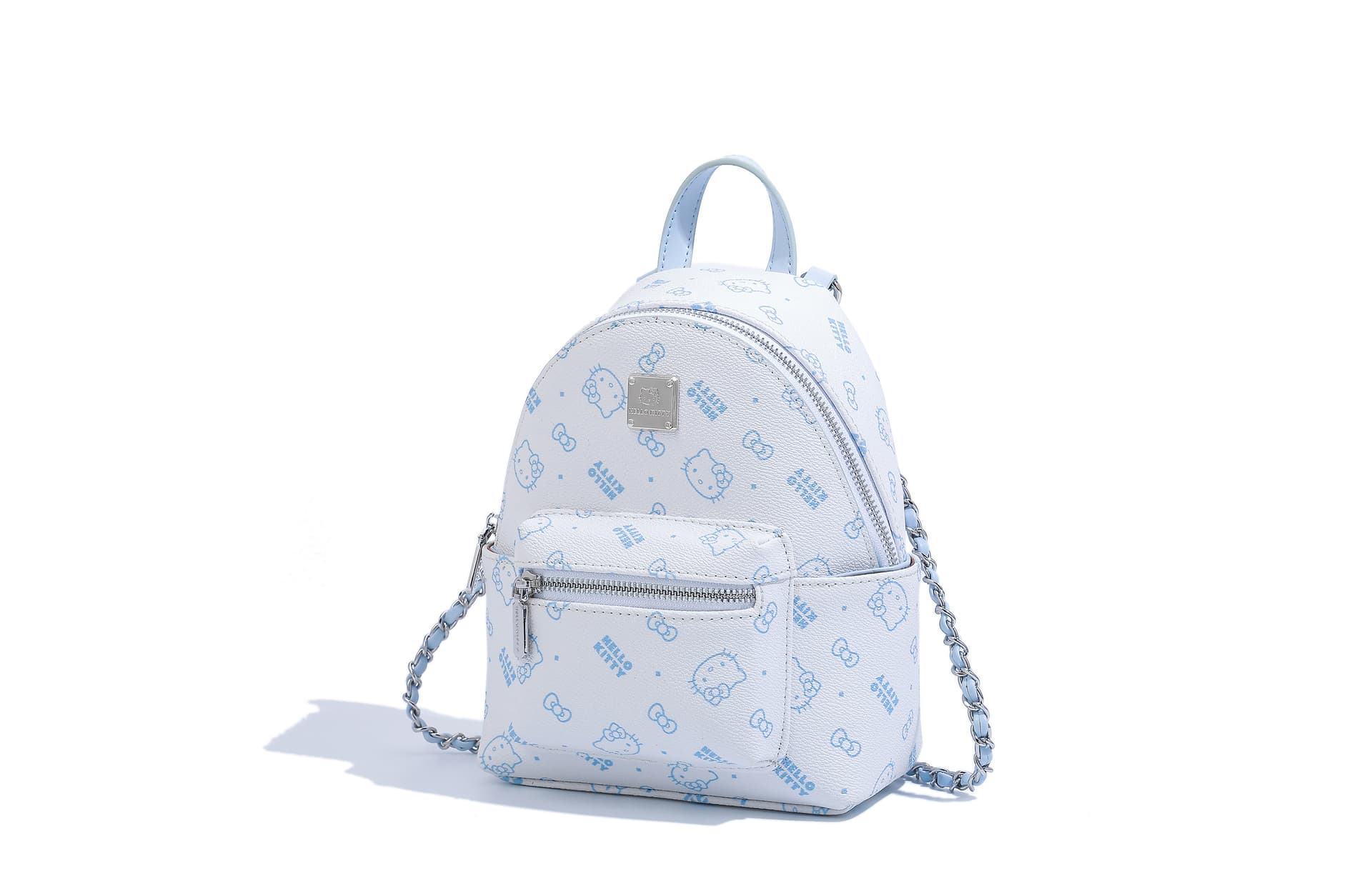Рюкзак Sanrio X Kitty Hello Kitty Коллаборация ПУ (полиуретан) Рюкзак Женский Многоцветный - изображение 2