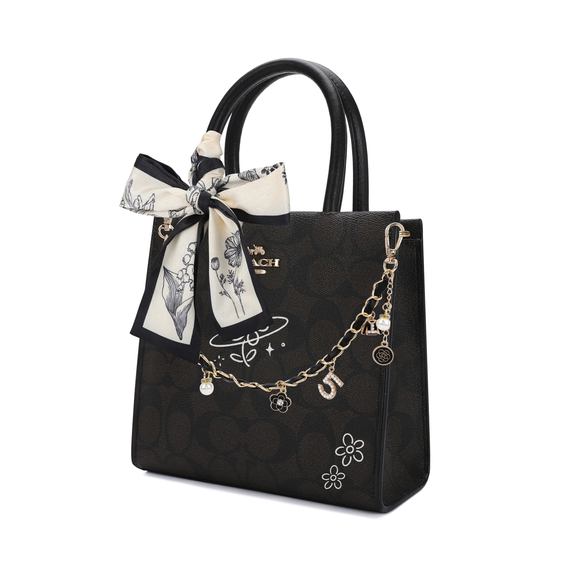 Сумка COACH Cally 17 PVC - изображение 2