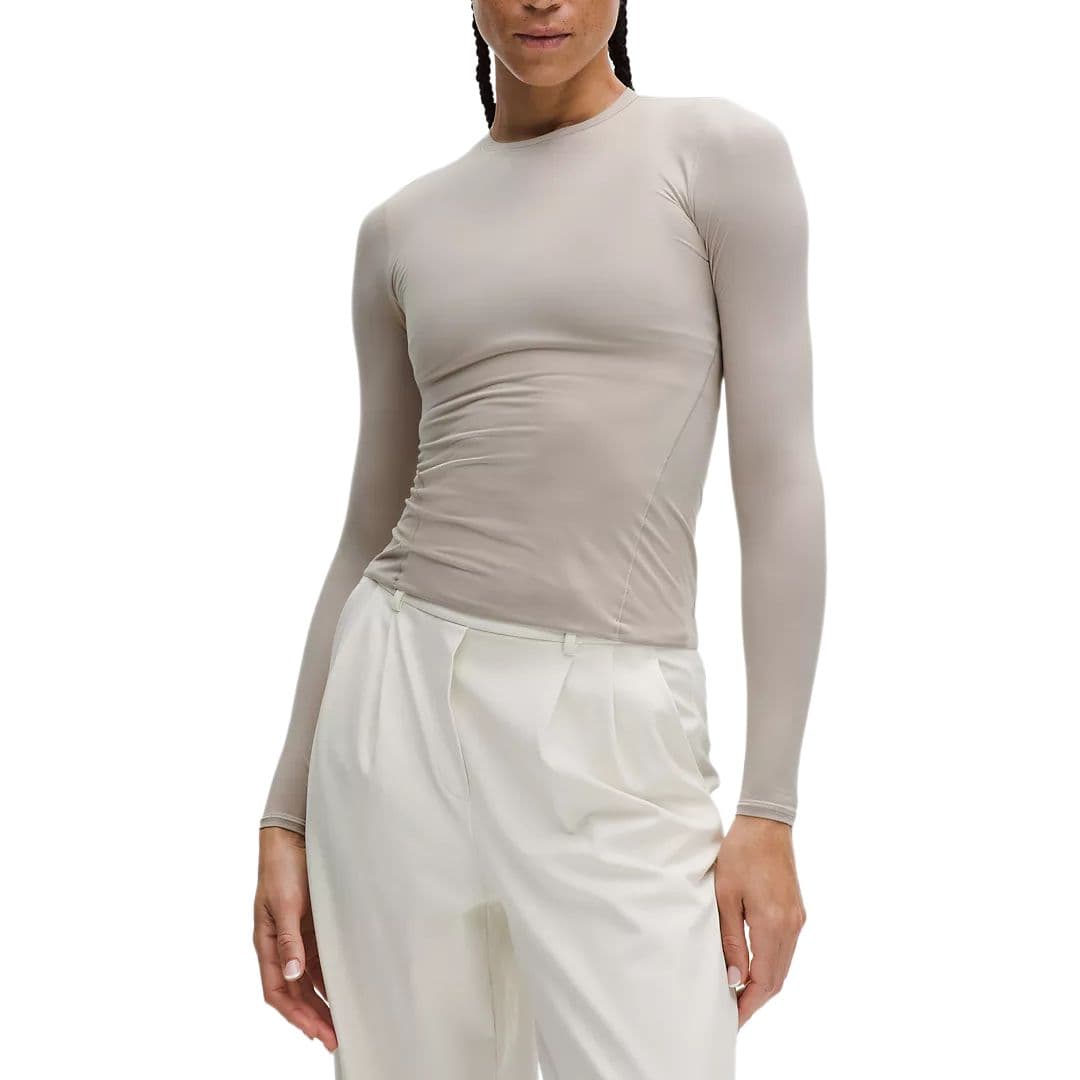Кофта lululemon Wundermost Ultra-Soft Nulu Crewneck Long-Sleeve Shirt T - изображение 1