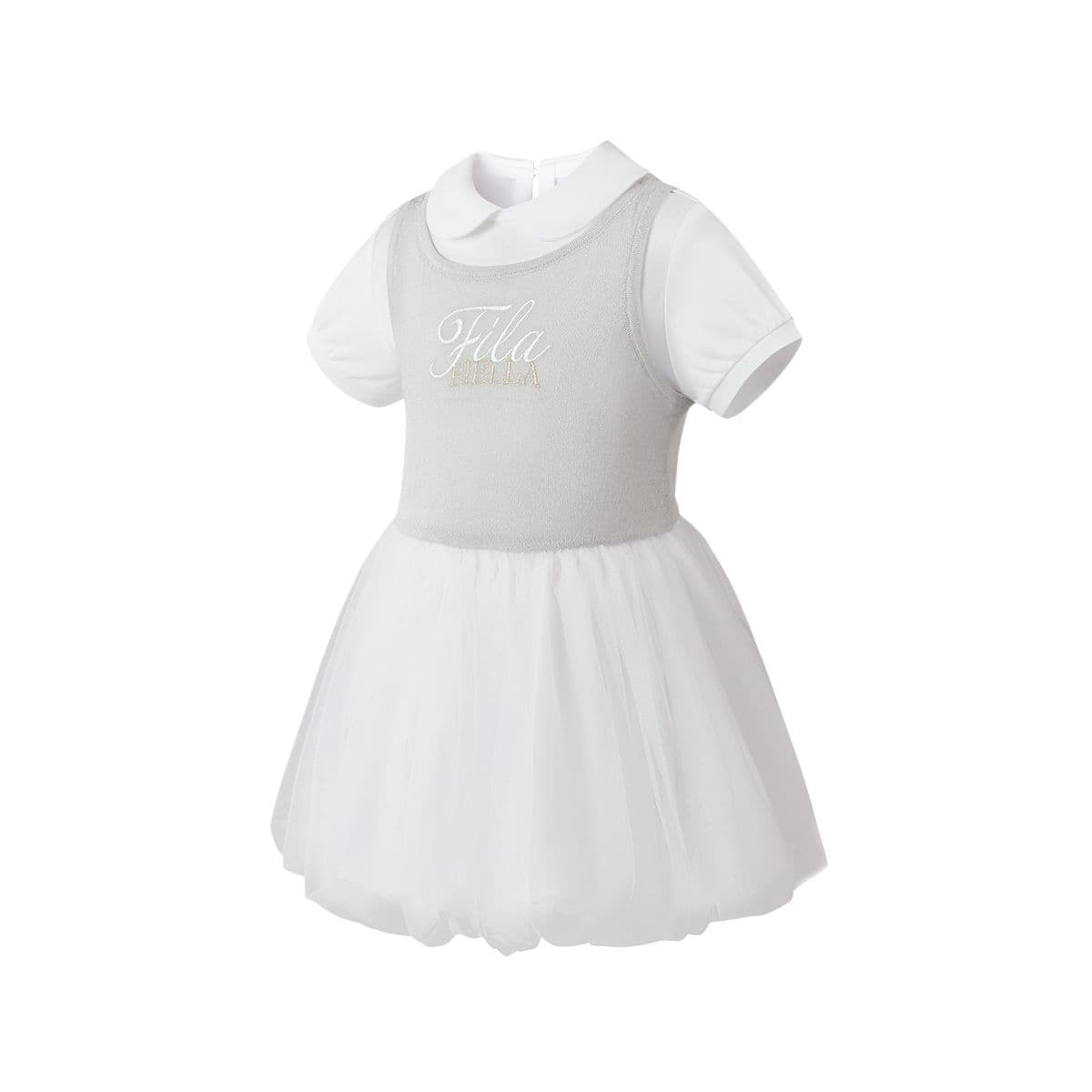 FILA KIDS Платье Стандартный белый Детский - изображение 3