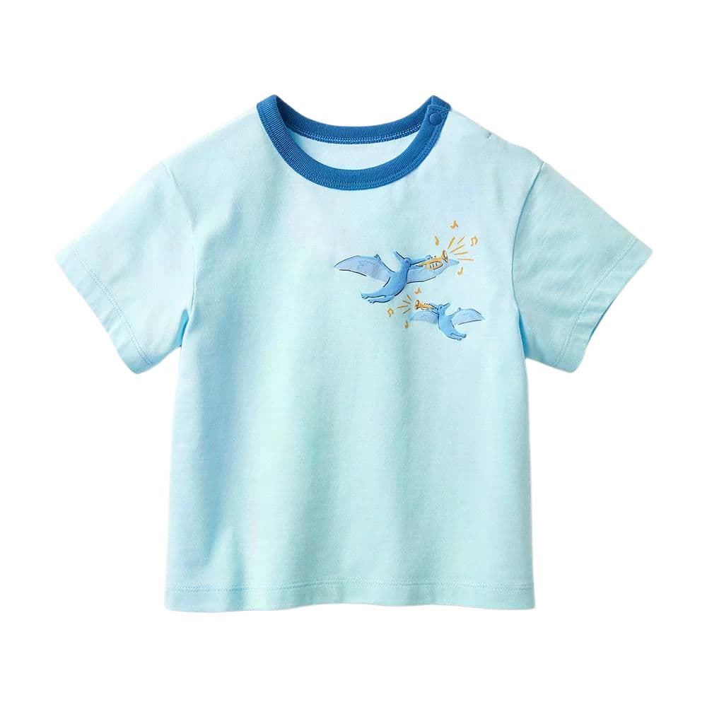 Футболка UNIQLO Королевский синий Kids T-рубашки - изображение 1