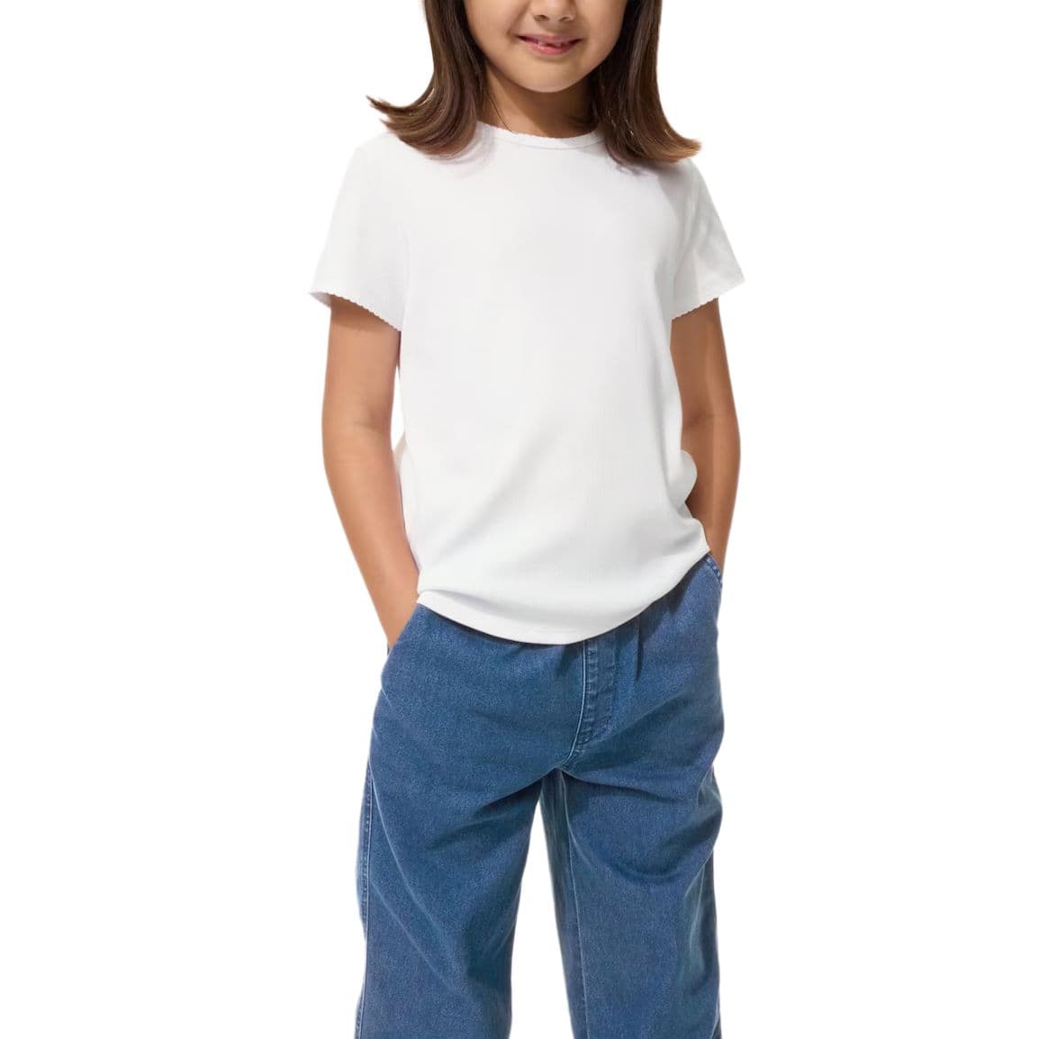 Футболка UNIQLO 00 Белый Kids T-рубашки - изображение 1