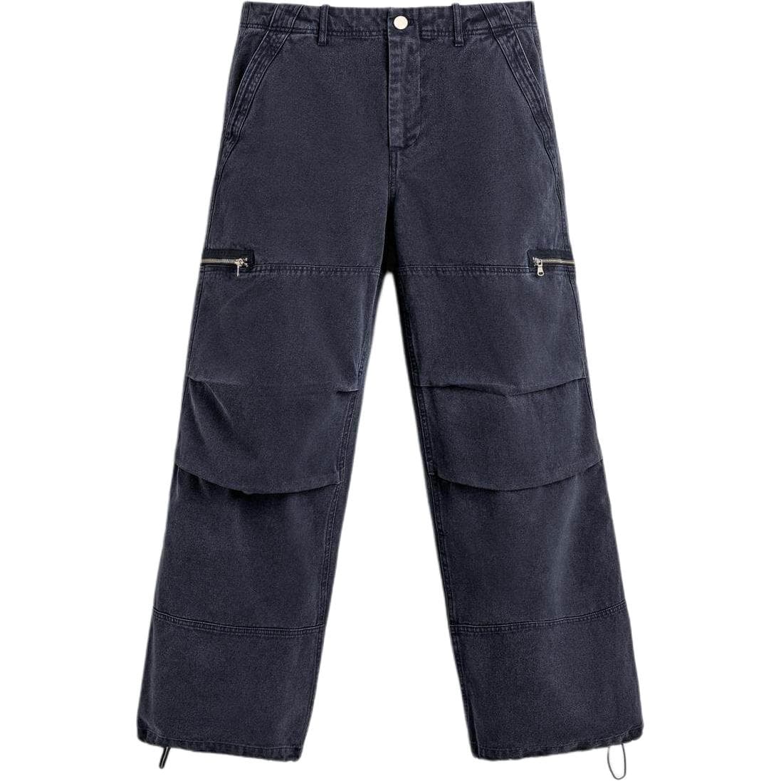 Штаны ZARA Blue Men's Cargo Pants ZARA Синие Мужские Карго Брюки - изображение 1