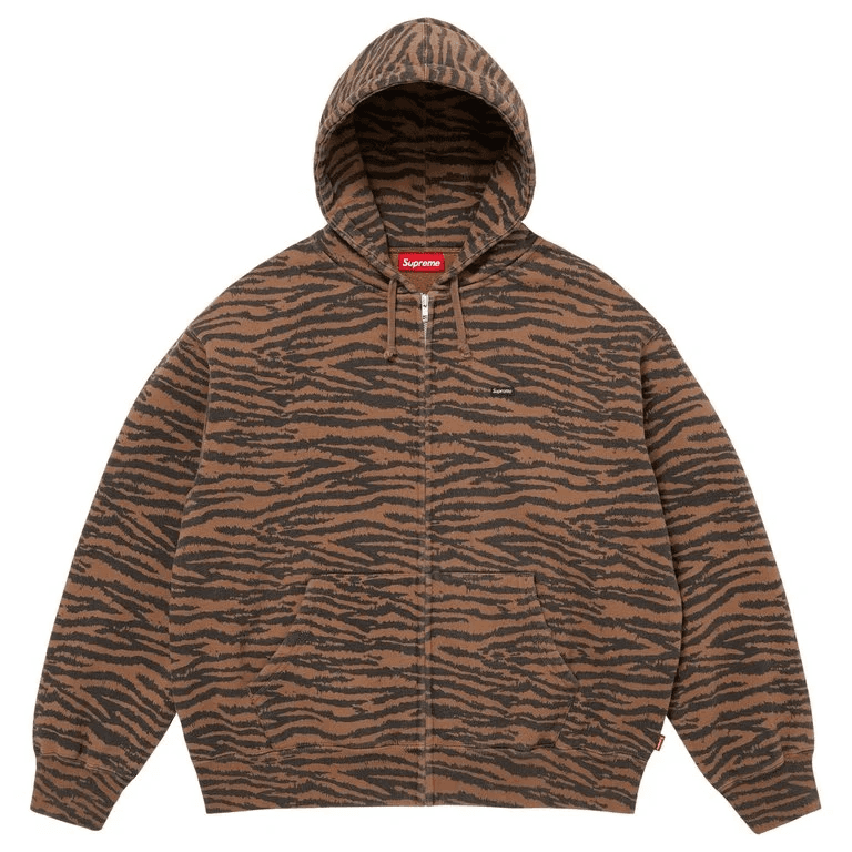 Худи Supreme SS26 Week6 Маленькая коробка Молния Толстовка Унисекс - изображение 1