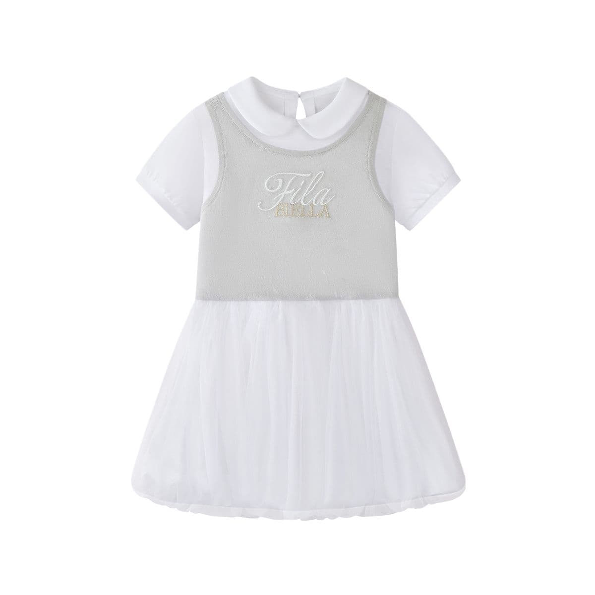 FILA KIDS Платье Стандартный белый Детский - изображение 1