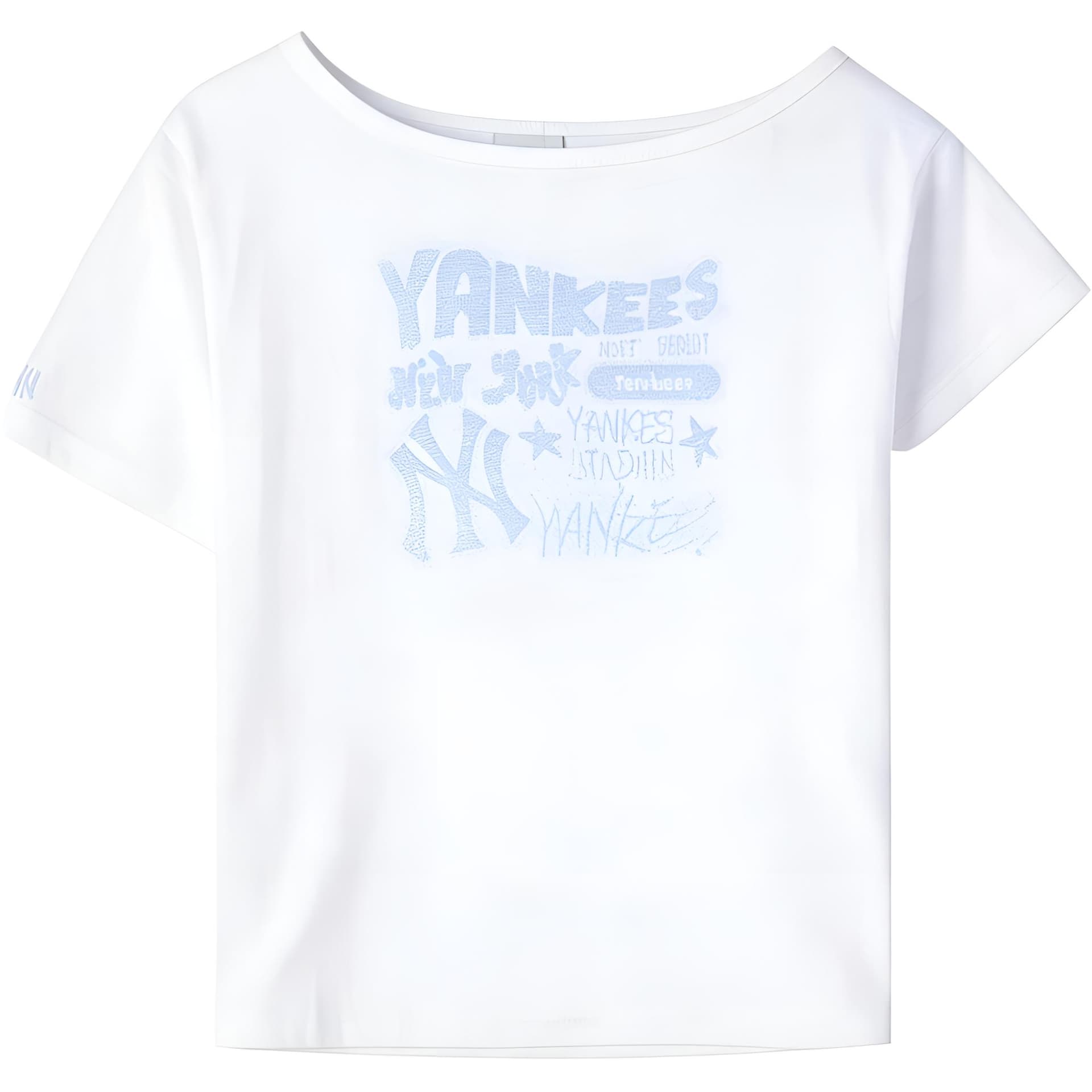Футболка MLB New York Yankees Basic Collection T-рубашка Женская - изображение 1