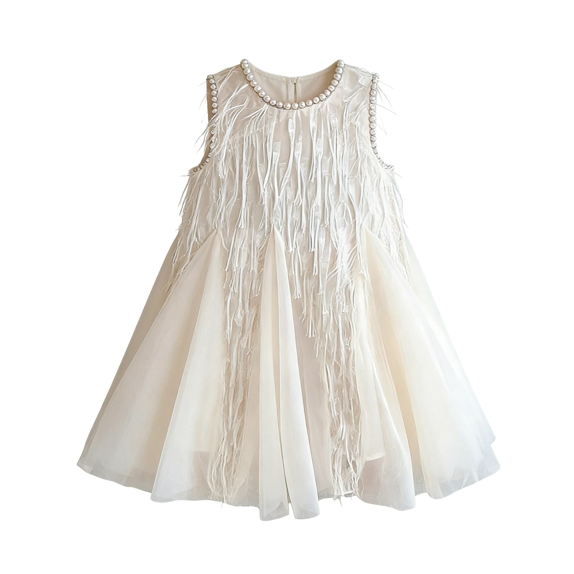 PIERRE CARDIN Ecru Kids Платья - изображение 1