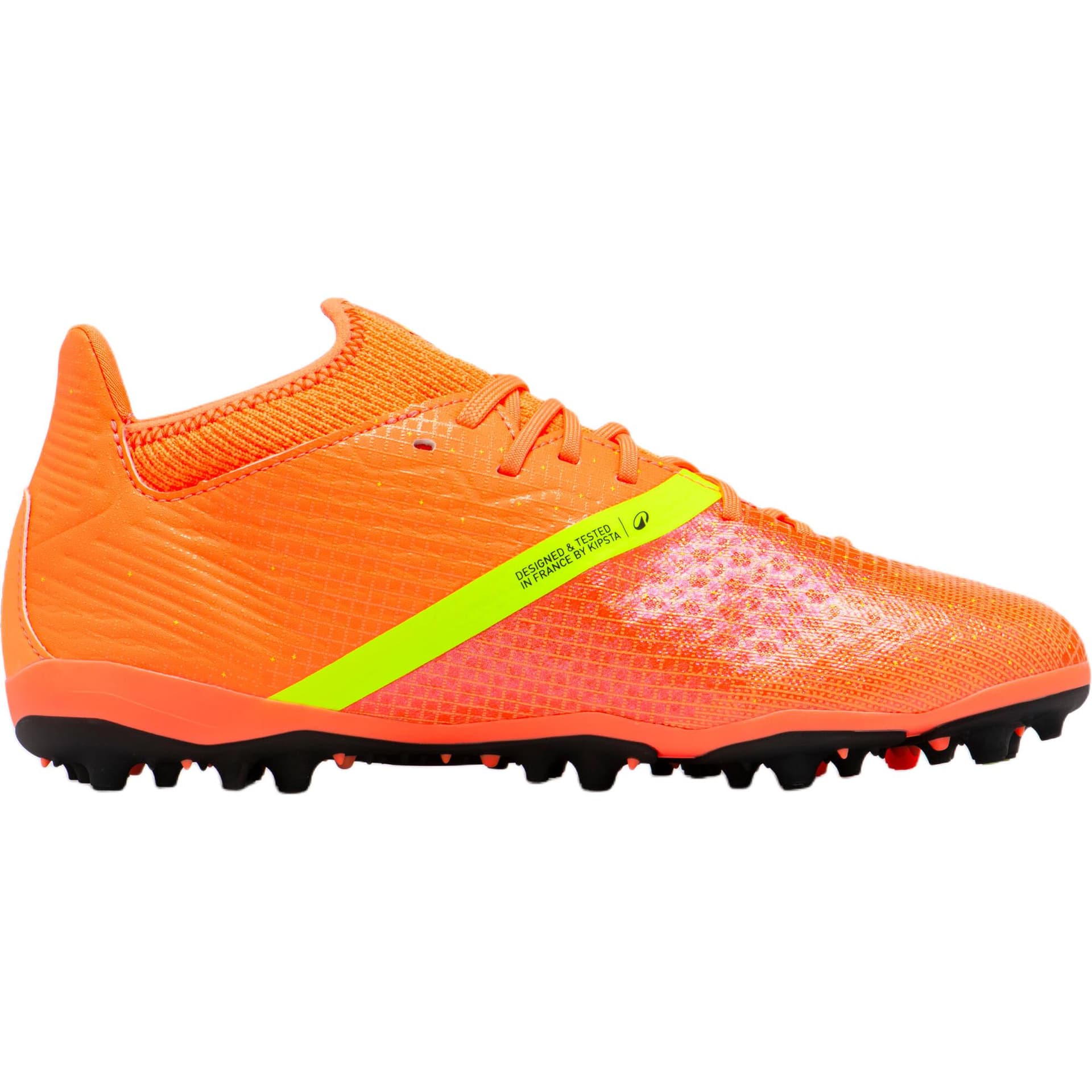 Бутсы DECATHLON Viralto 3 Low Топ Футбольные бутсы Апельсин Детские - изображение 2