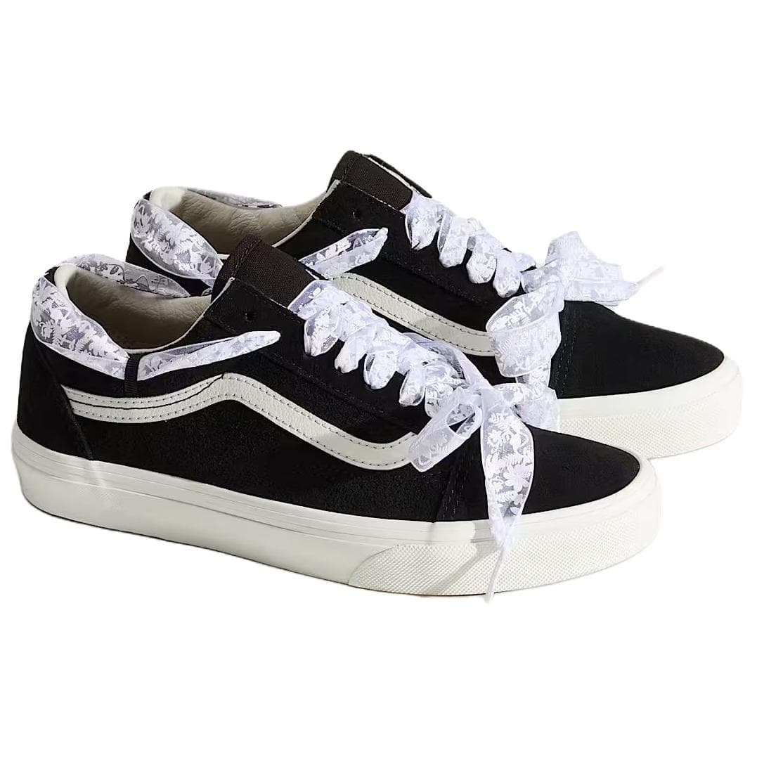 Кроссовки Vans Old Skool Low Топ Скейтборд Обувь Унисекс Черный - изображение 2
