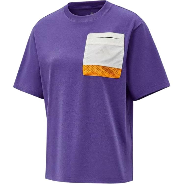 Футболка Adidas Фиолетовые Детские Рубашки - изображение 1