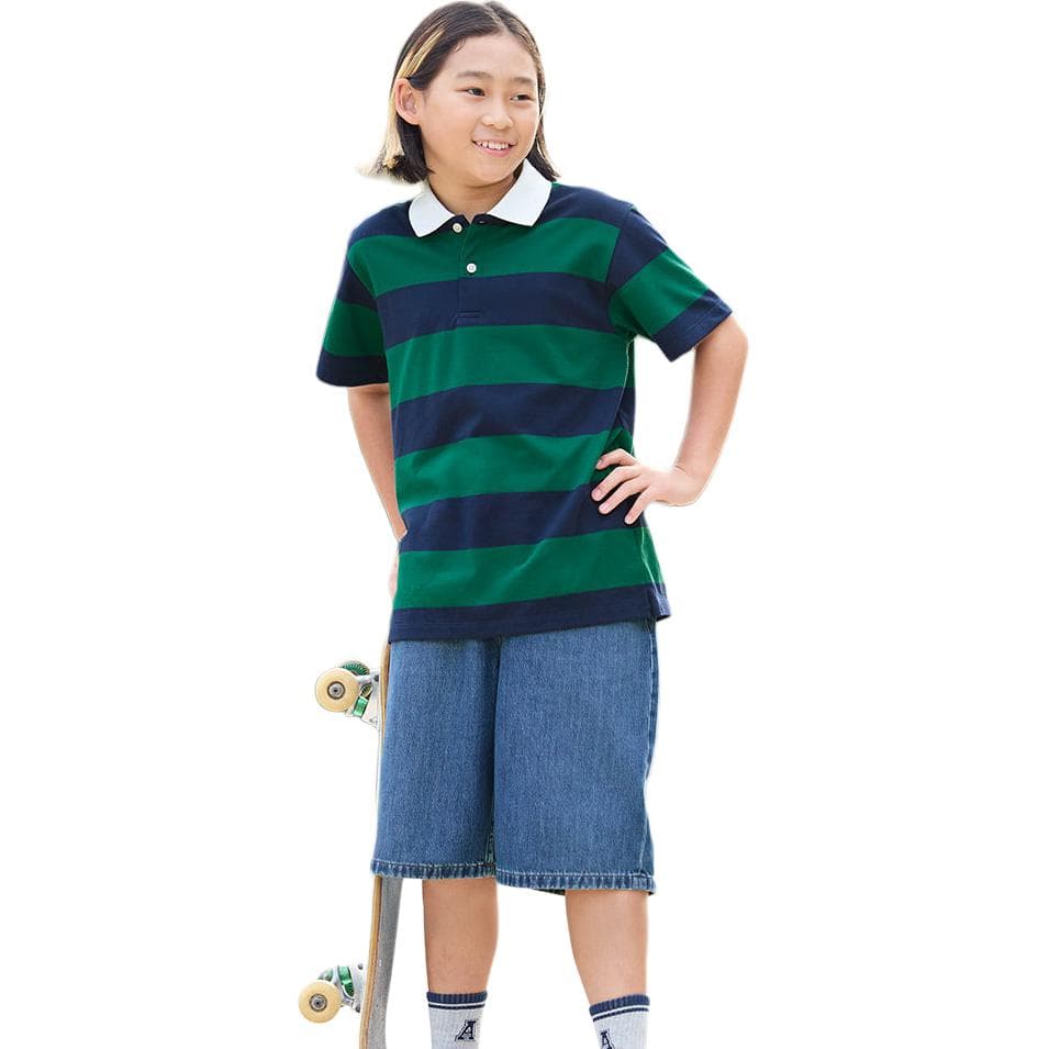Футболка UNIQLO Бирюза Kids T-рубашки - изображение 1
