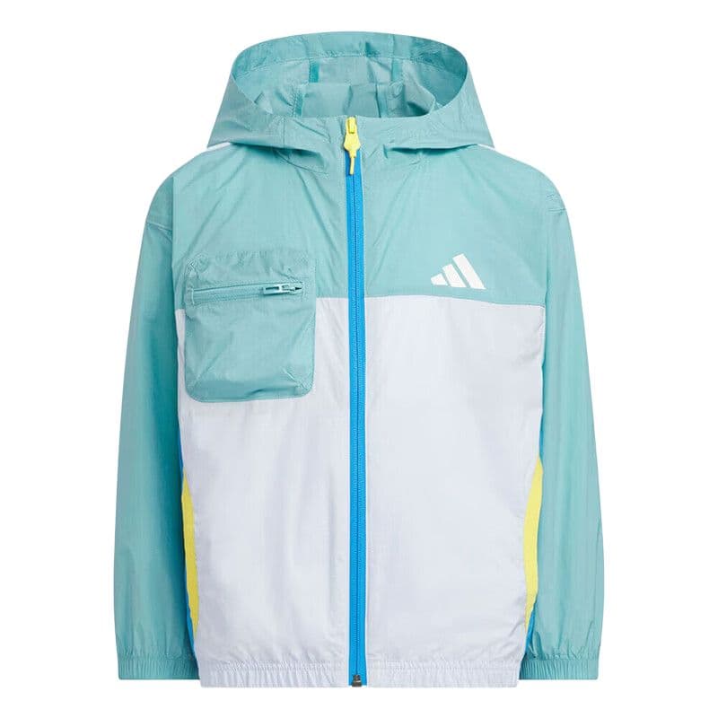 Adidas Светлый Мятный Зеленый Детские Куртки - изображение 1