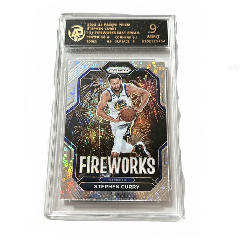 Коллекционные карточки PANINI 2022-23 Golden State Warriors Stephen Curry Фейерверк Специальное издание Спортивные карты 1 шт - изображение 3