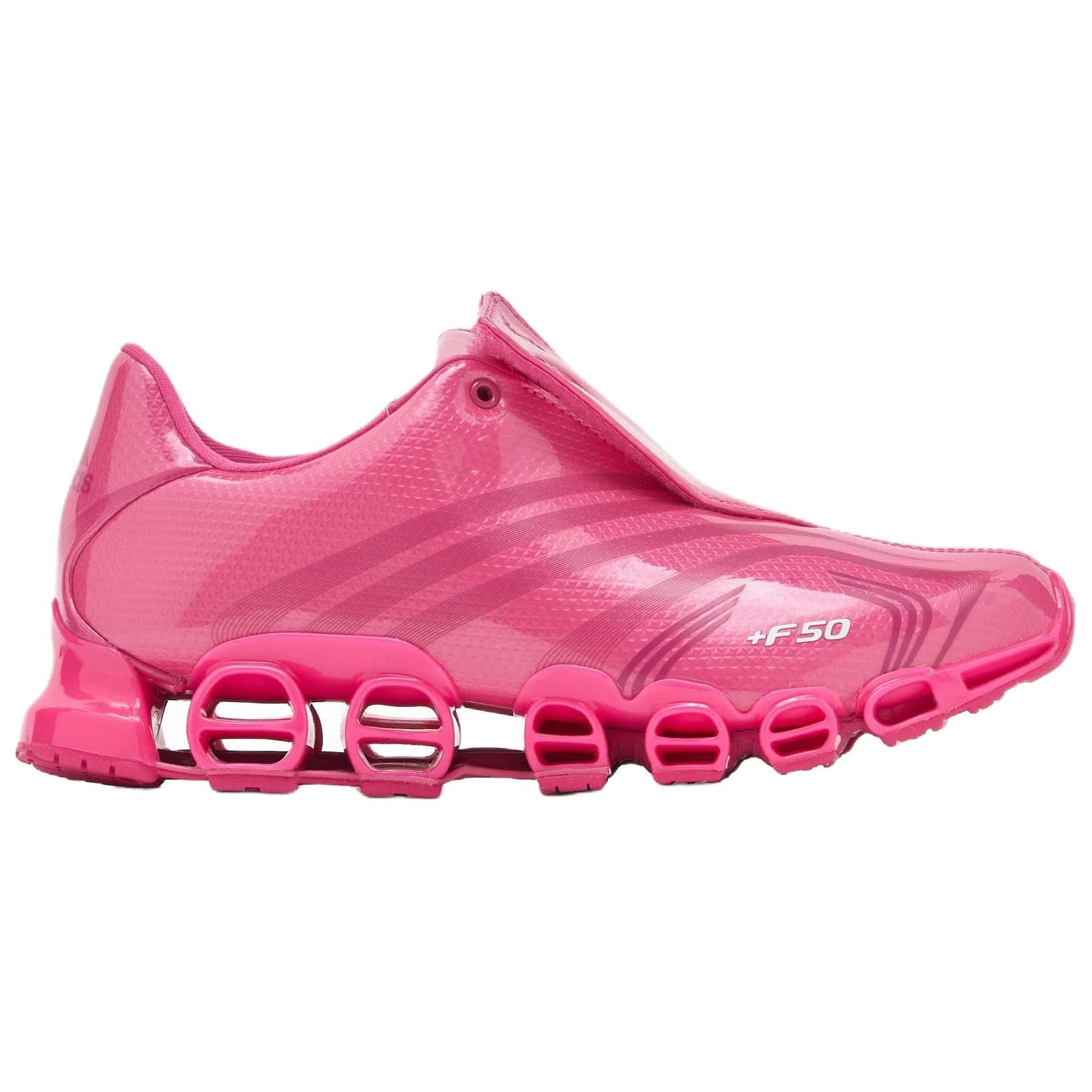 Кроссовки Adidas F50 Collection Низкий Топ Повседневная Обувь Мужская Розовая - изображение 2