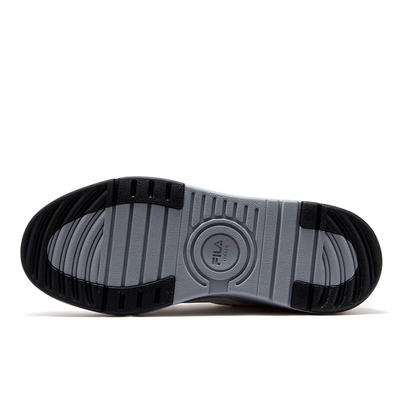 Кроссовки FILA FUSION 50 50 DX II CVS Текстиль Синтетическая кожа Низкий топ Скейтборд Обувь Мужская Снег Светло-серый Желтый - изображение 5