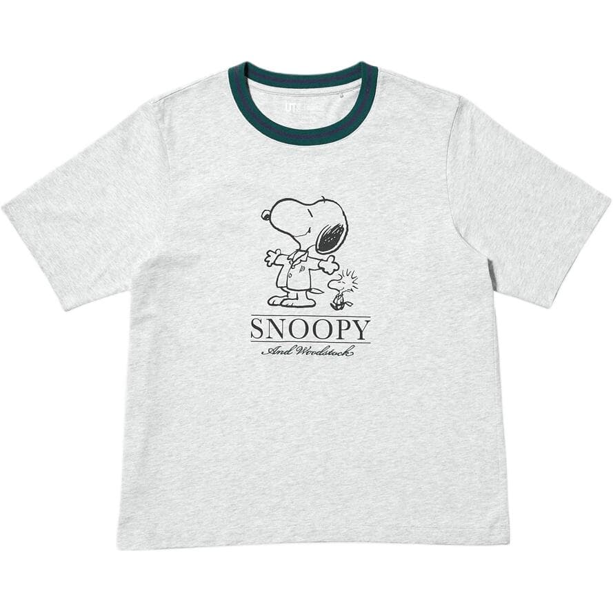 Футболка UNIQLO X PEANUTS T-рубашка Женская - изображение 1