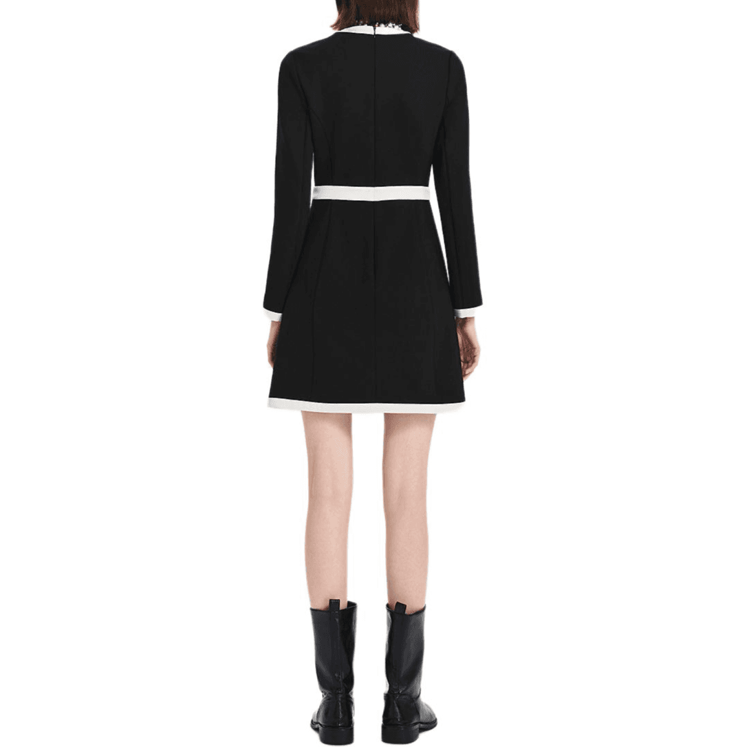 Платье KARL LAGERFELD Длинный Sleeved Платье Женские - изображение 2