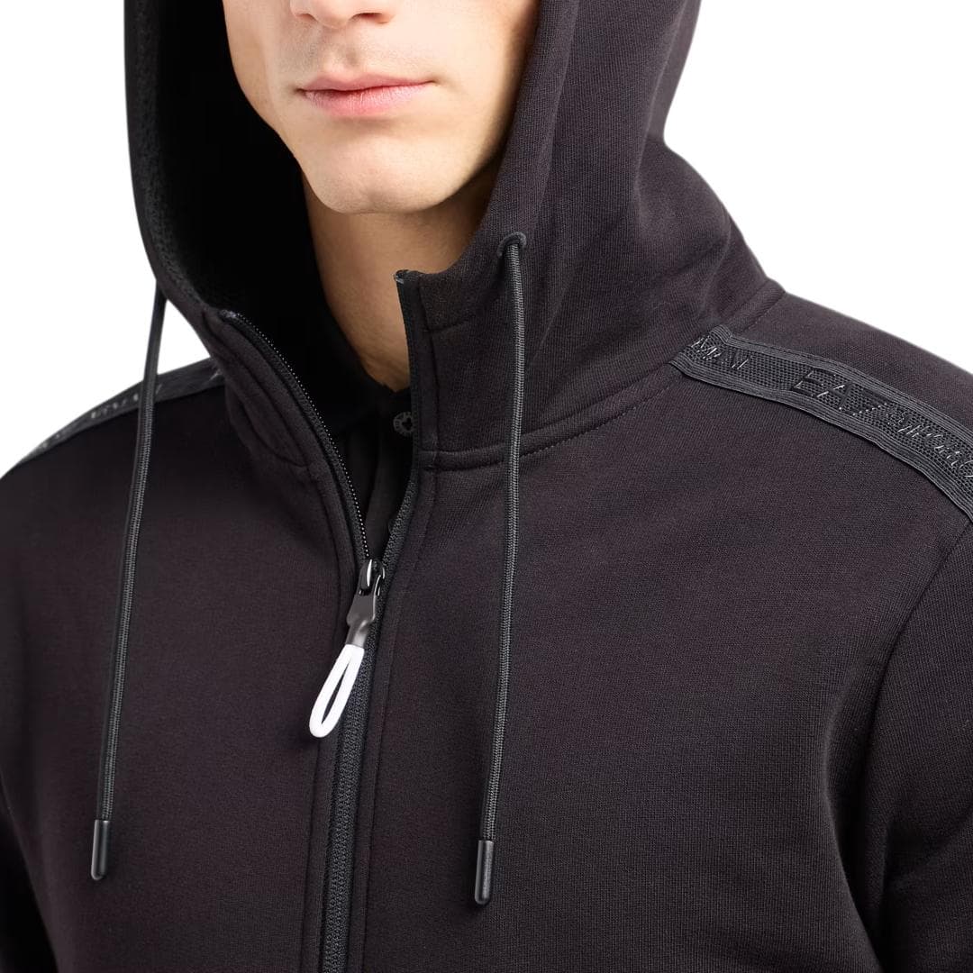 Кофта EMPORIO ARMANI EA7 Свитшот Мужской Черный - изображение 5